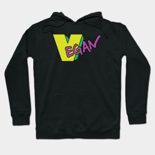 Vegan Logo Music TV Parody Hoodie